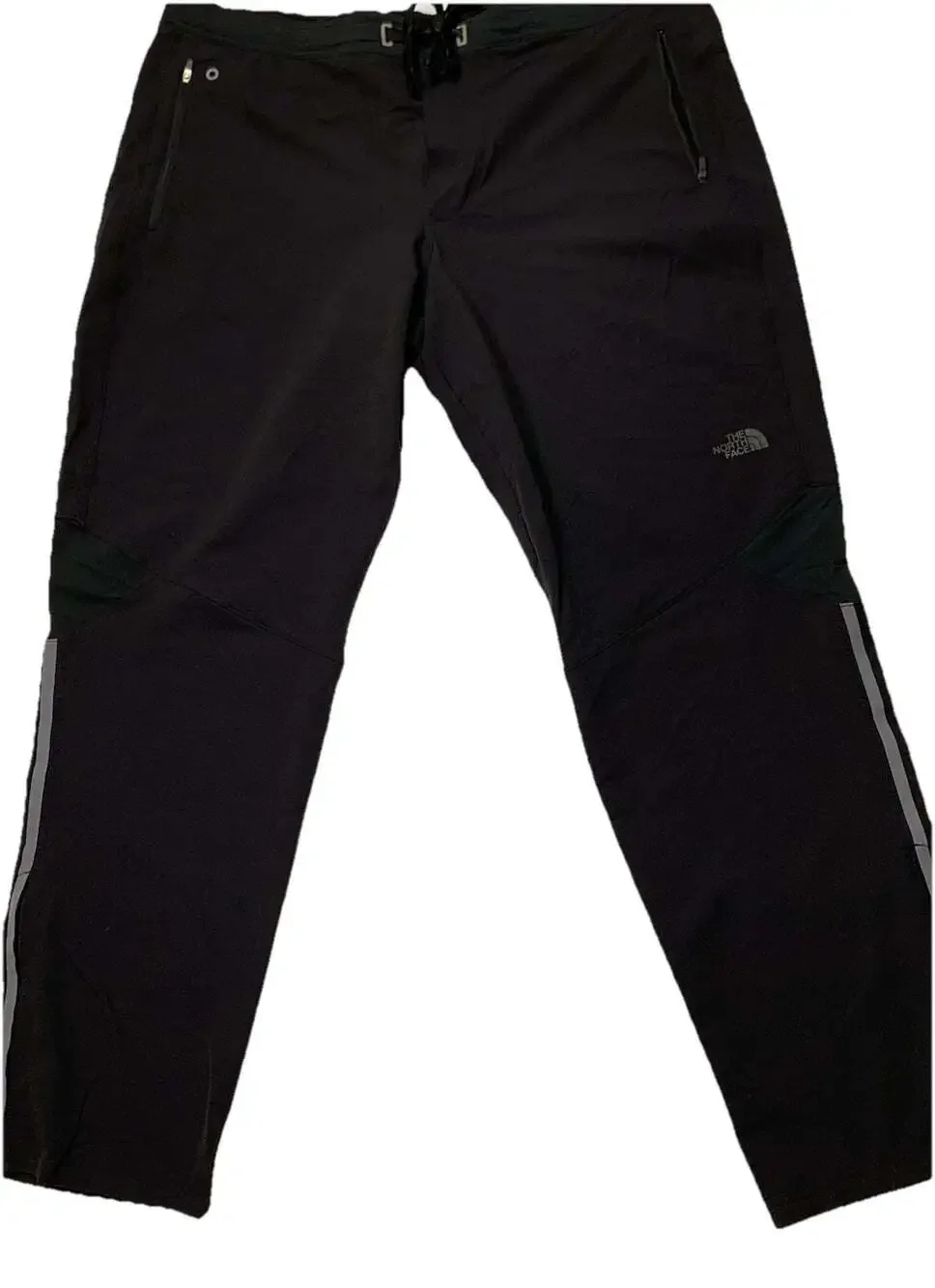 The North Face Men’s XXL Softshell Hiking Pants Black Zip Leg Reflective